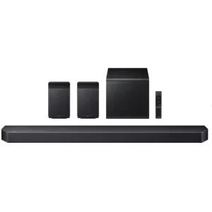 Samsung Q-Series 9.1.4ch Soundbar with Subwoofer and Rear Speakers